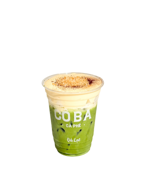 MATCHA  KEM TRỨNG DỪA NƯỚNG